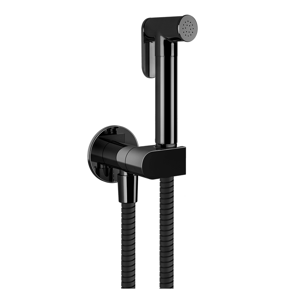Gessi Shut-Off 45126 in Black Metal Pvd