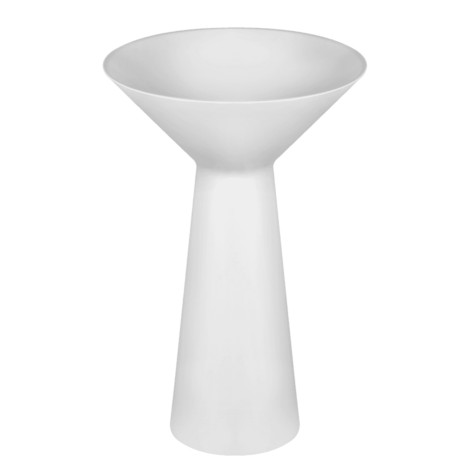 Gessi Washbasin 45911 in Cristalplant Matt White