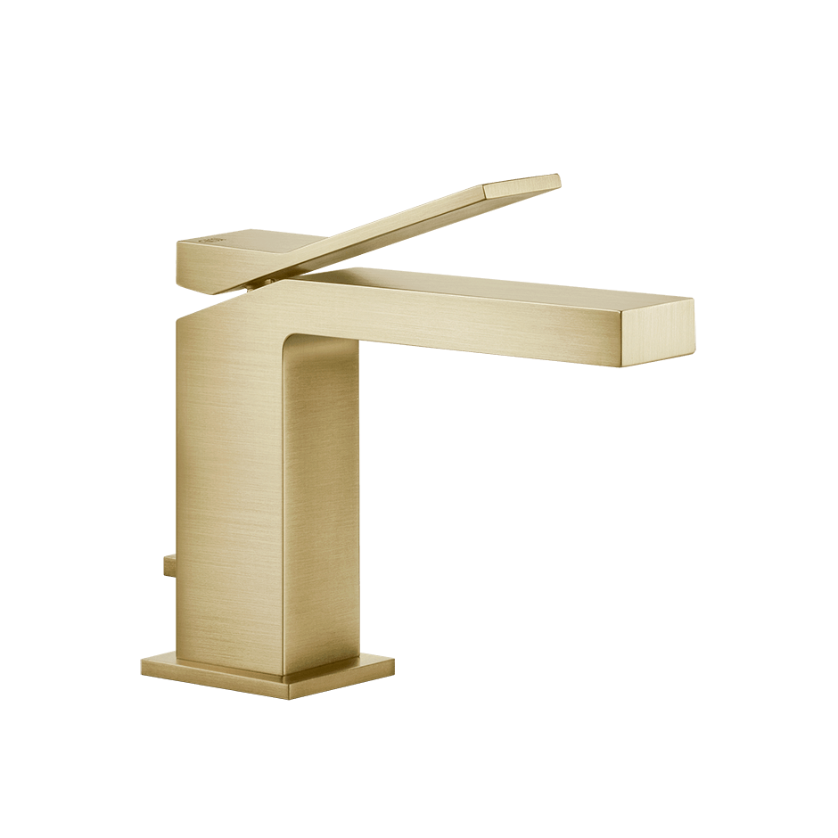 Gessi Washbasin Mixer 53001 in Brass Brushed Pvd