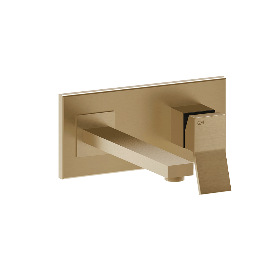 Gessi Washbasin Mixer 53084 in Warm Bronze Br. Pvd