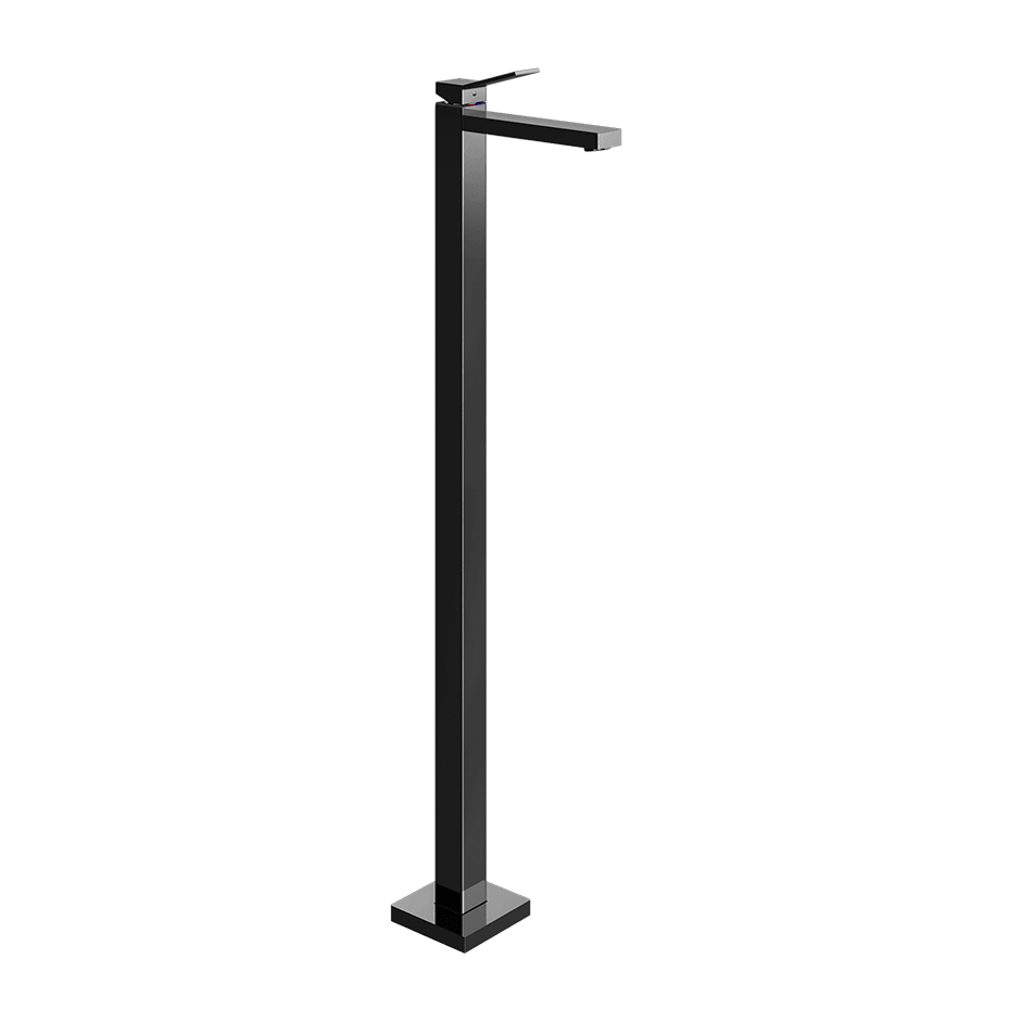 Gessi Washbasin Mixer 53095 in Black Metal Pvd