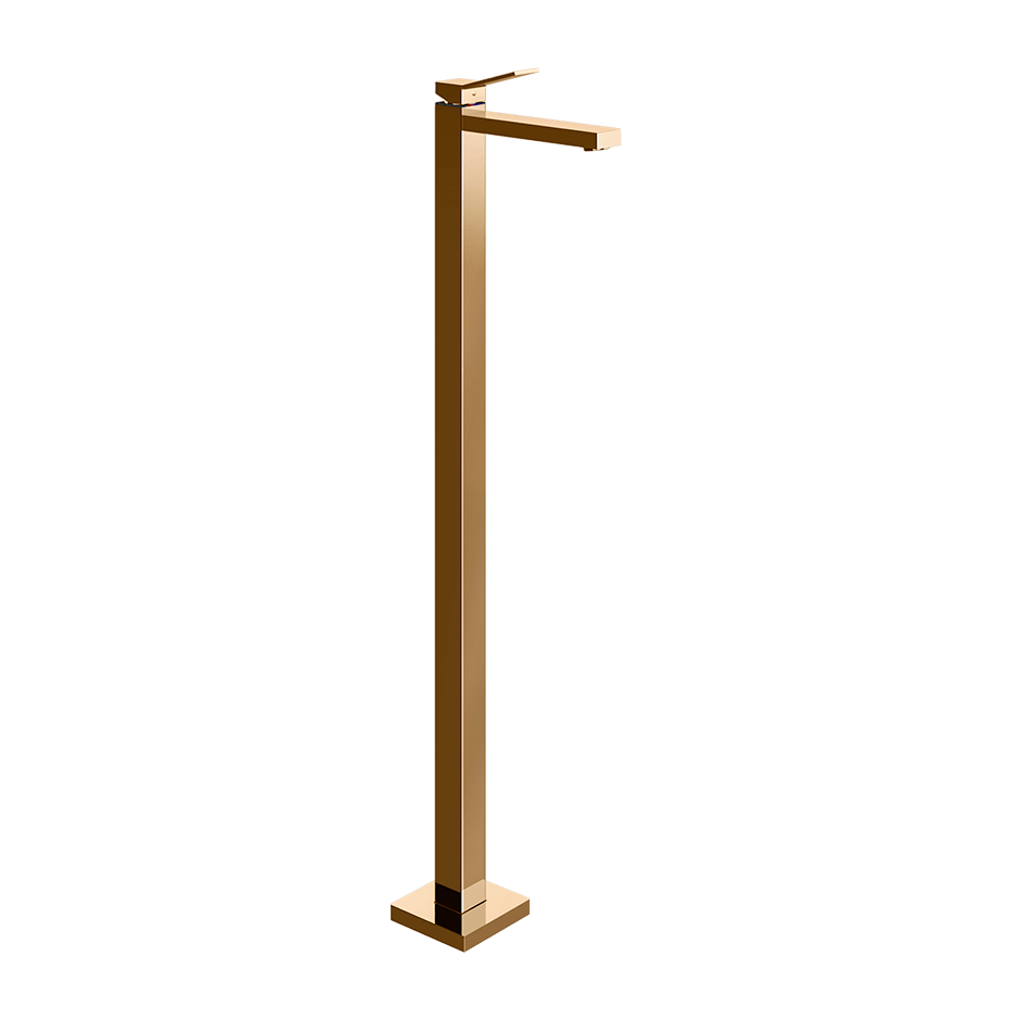 Gessi Washbasin Mixer 53095 in Warm Bronze Pvd