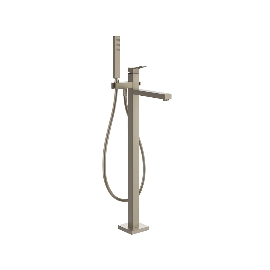 Gessi Bath Mixer 53129 in Finox Brushed Nickel