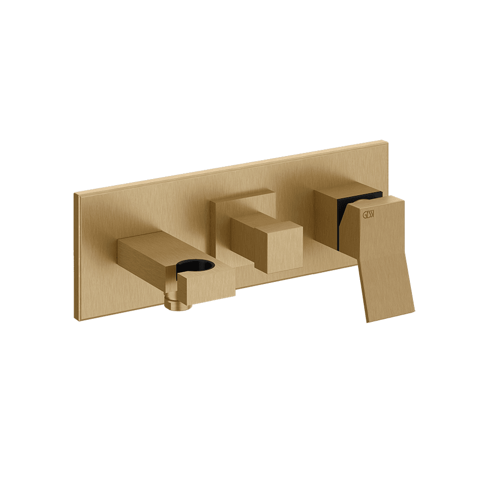 Gessi Shower Mixer 53140 in Warm Bronze Br. Pvd