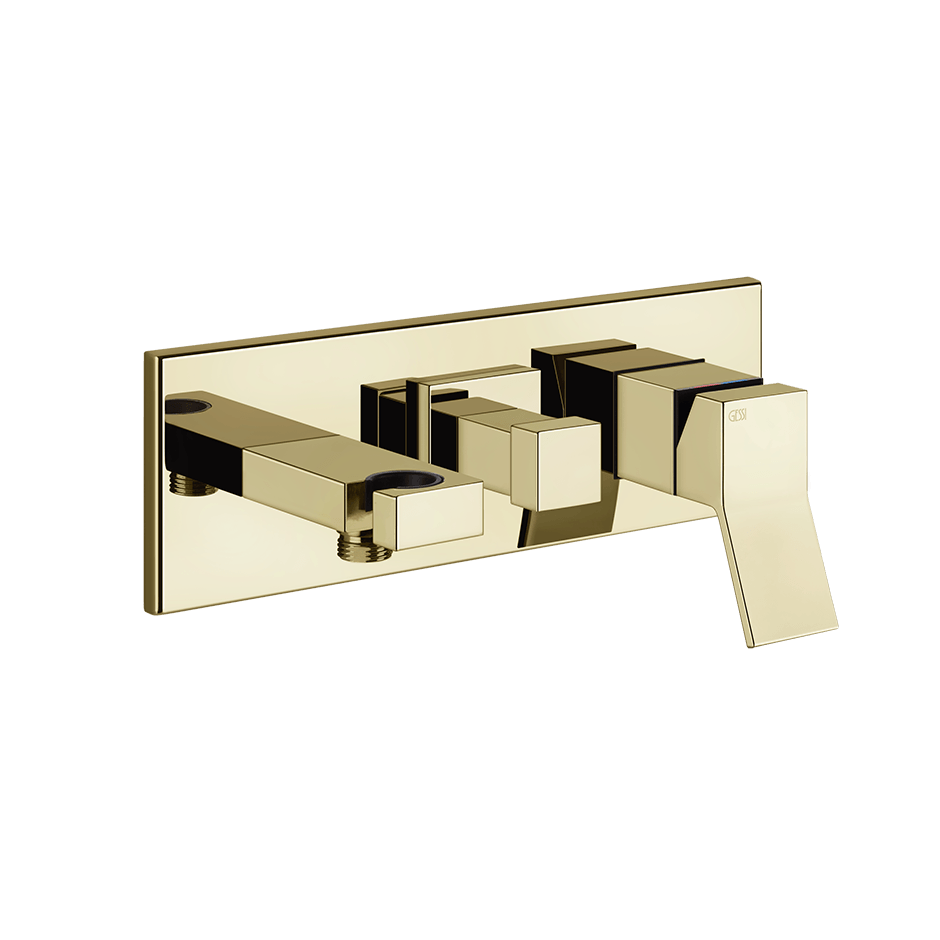 Gessi Shower Mixer 53141 in Brass Pvd
