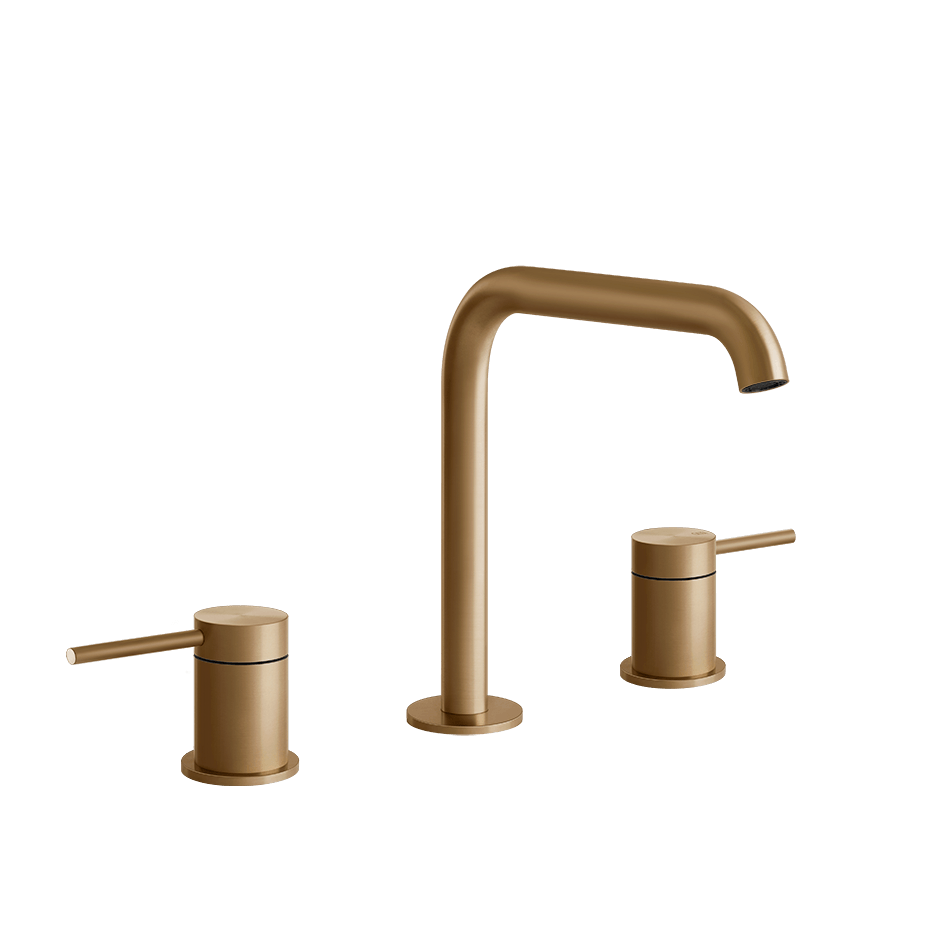 Gessi Washbasin Group 54012 in Warm Bronze Br. Pvd