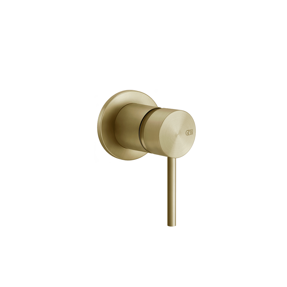 Gessi Separate Control 54019 in Brass Brushed Pvd