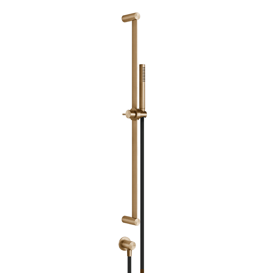 Gessi Sliding Rail 54045 in Warm Bronze Br. Pvd
