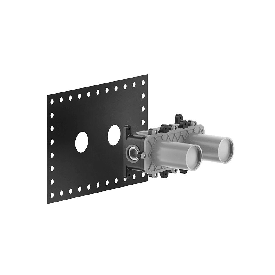 Gessi Shower Mixer 54073 in Steel Brushed
