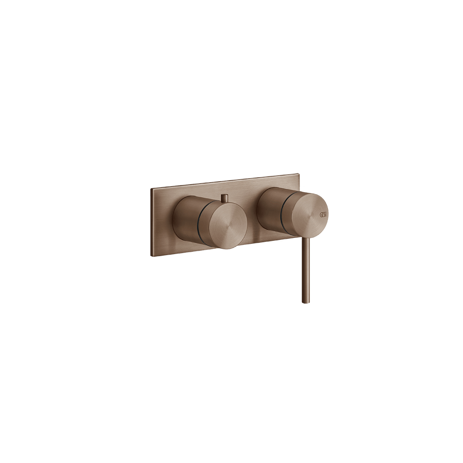 Gessi Shower Mixer 54079 in Copper Brushed Pvd