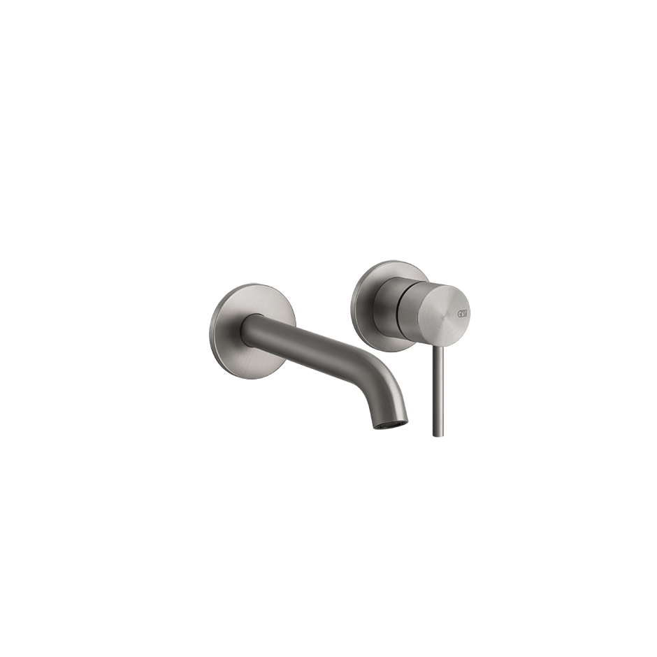 Gessi Washbasin Mixer 54086 in Steel Brushed