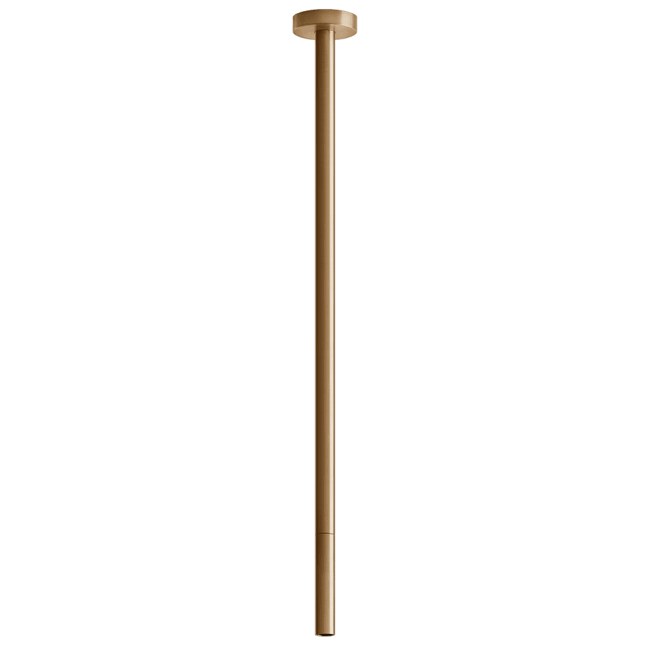 Gessi Basin Spout 54096 in Warm Bronze Br. Pvd