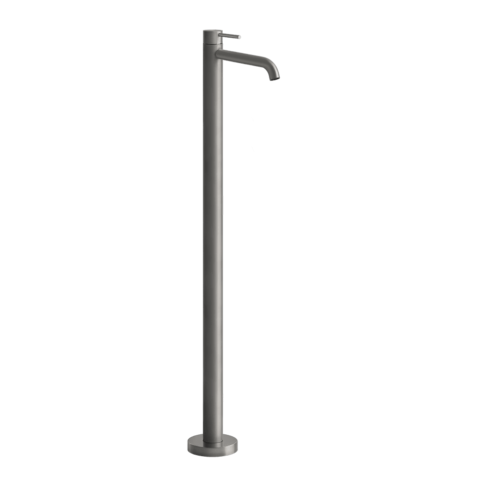 Gessi Washbasin Mixer 54097 in Steel Brushed