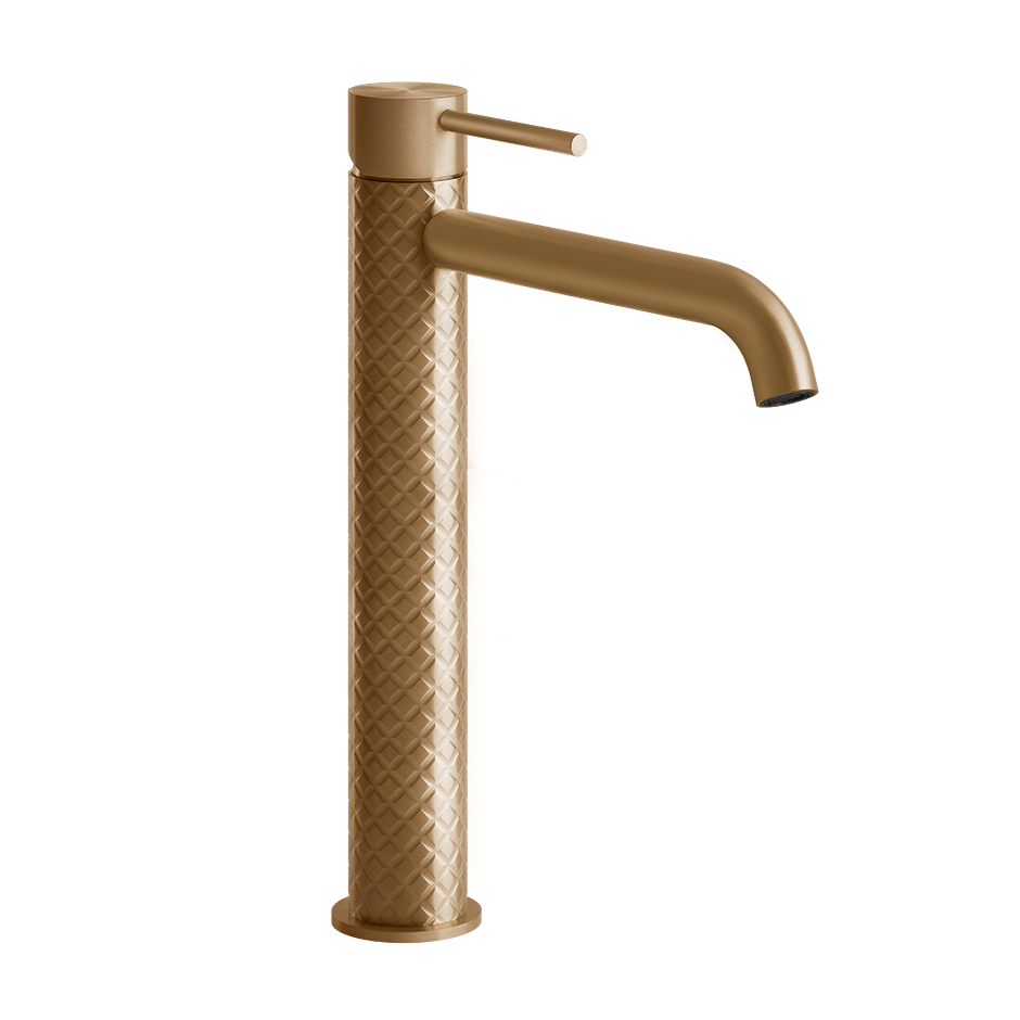 Gessi Washbasin Mixer 54106 in Warm Bronze Br. Pvd