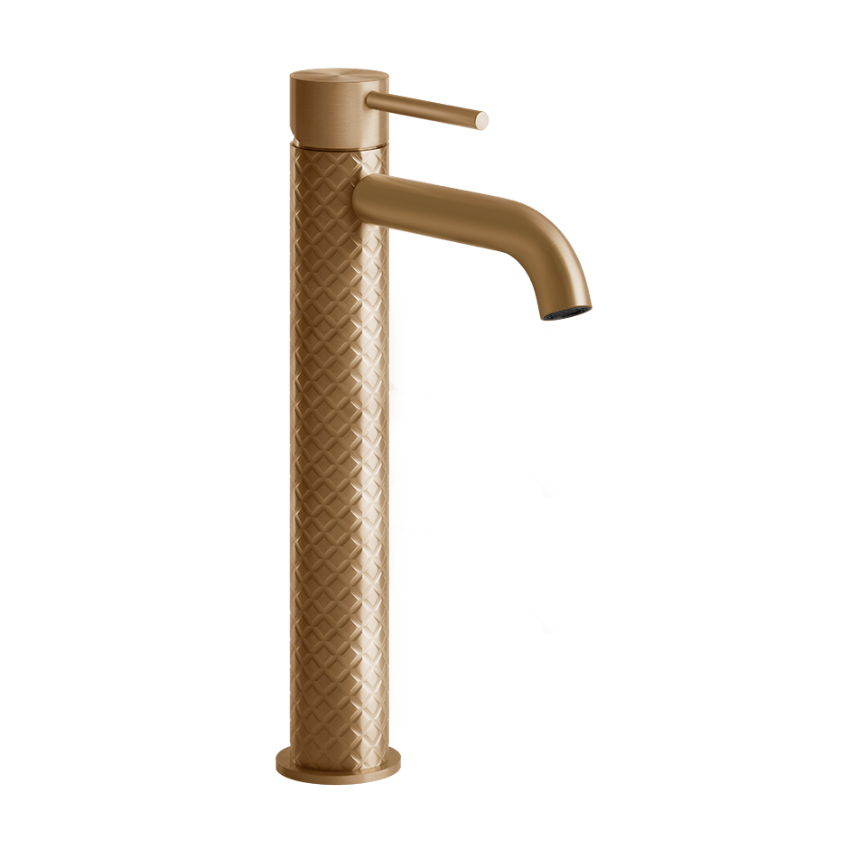 Gessi Washbasin Mixer 54109 in Warm Bronze Br. Pvd