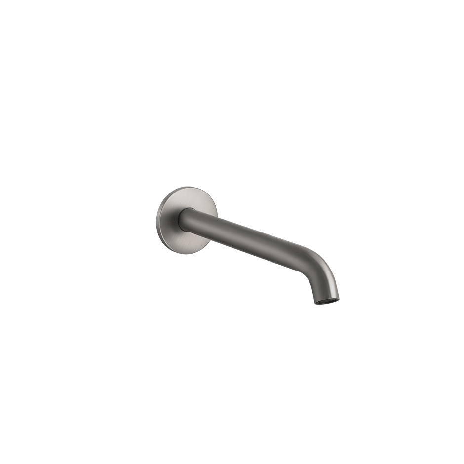 Gessi Basin Spout 54110 in Steel Brushed