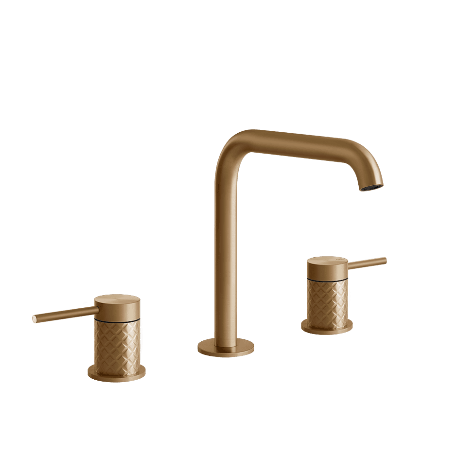 Gessi Washbasin Group 54112 in Warm Bronze Br. Pvd