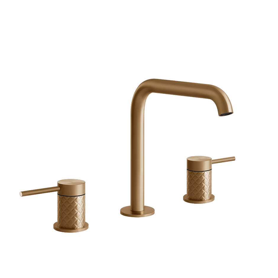 Gessi Washbasin Group 54112 in Warm Bronze Br. Pvd