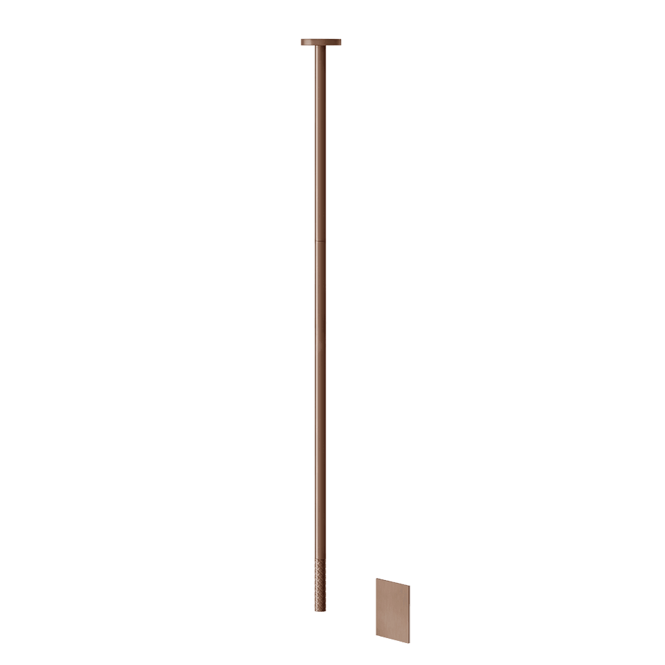 Gessi Electronic Mixer 54126 in Copper Brushed Pvd