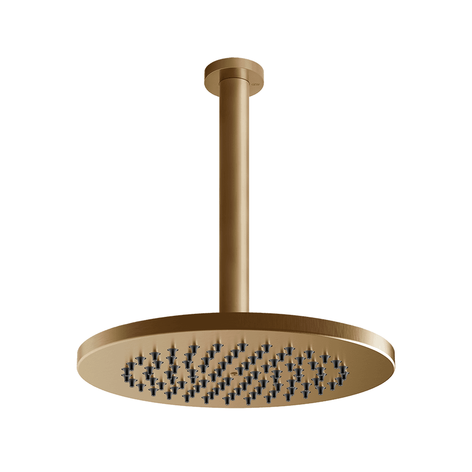 Gessi Showerhead 54151 in Warm Bronze Br. Pvd