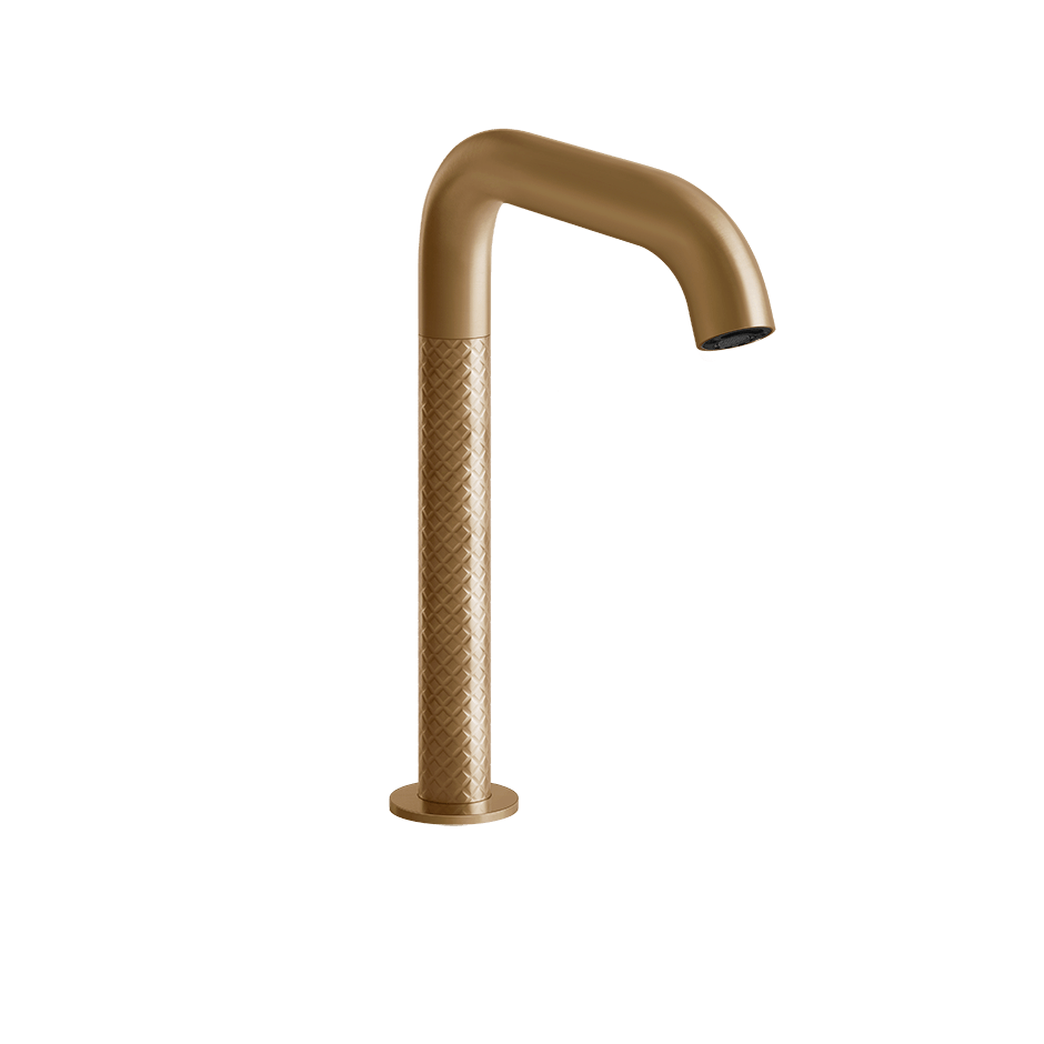 Gessi Electronic Mixer 54180 in Warm Bronze Br. Pvd