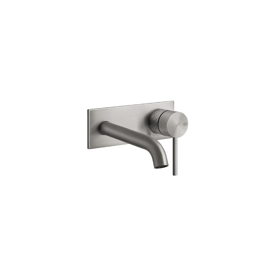 Gessi Washbasin Mixer 54188 in Steel Brushed