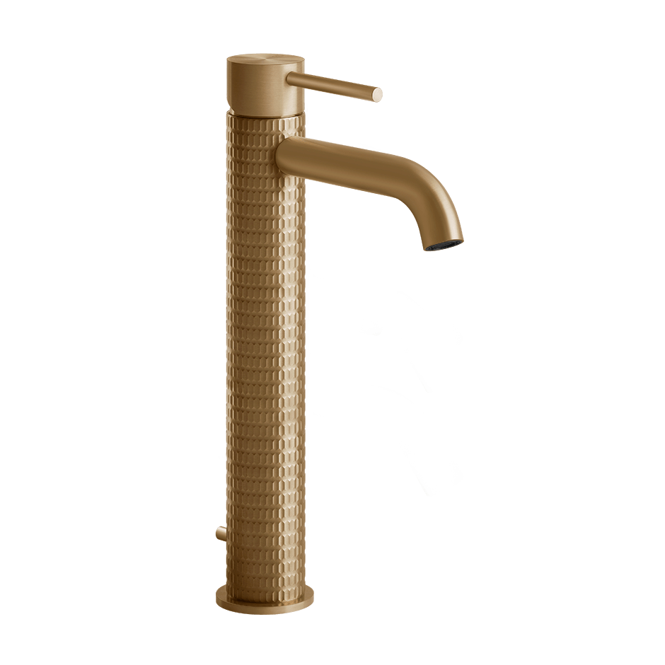 Gessi Washbasin Mixer 54204 in Warm Bronze Br. Pvd