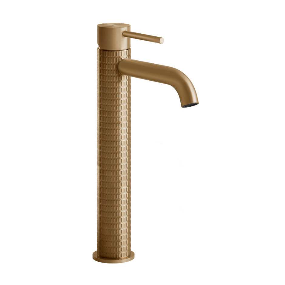 Gessi Washbasin Mixer 54209 in Warm Bronze Br. Pvd
