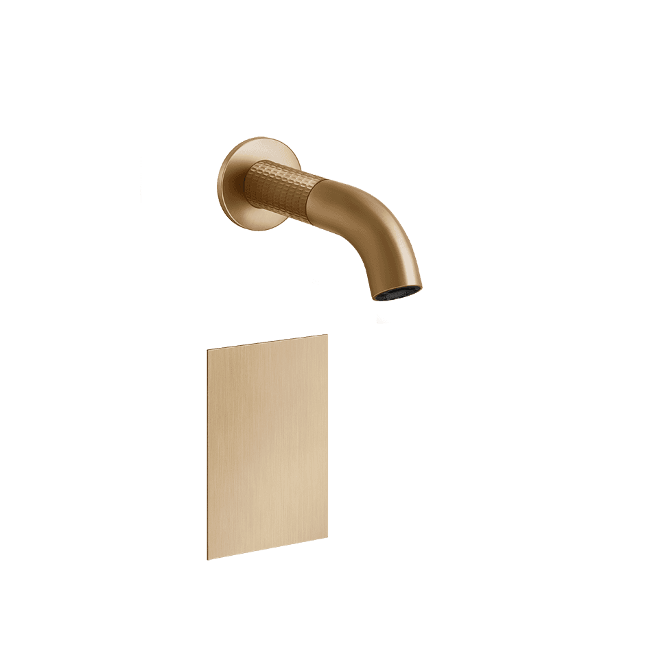Gessi Electronic Mixer 54214 in Warm Bronze Br. Pvd