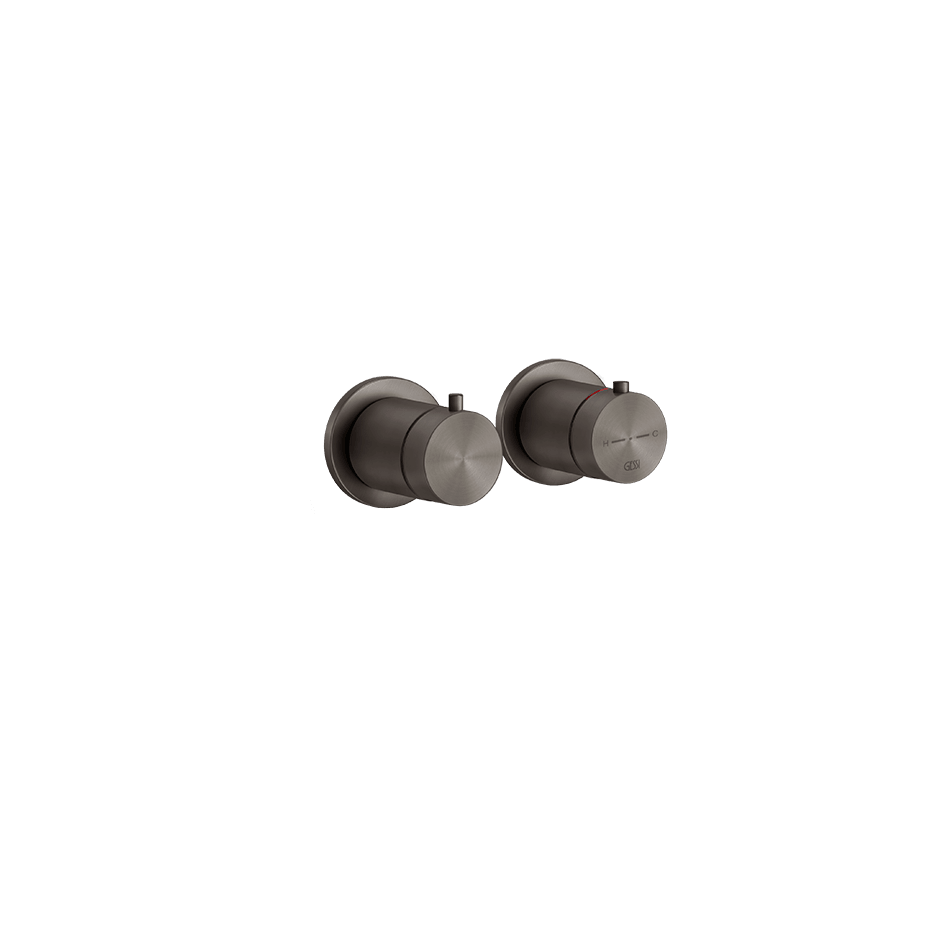 Gessi Shower Mixer 54236 in Black Metal Br. Pvd