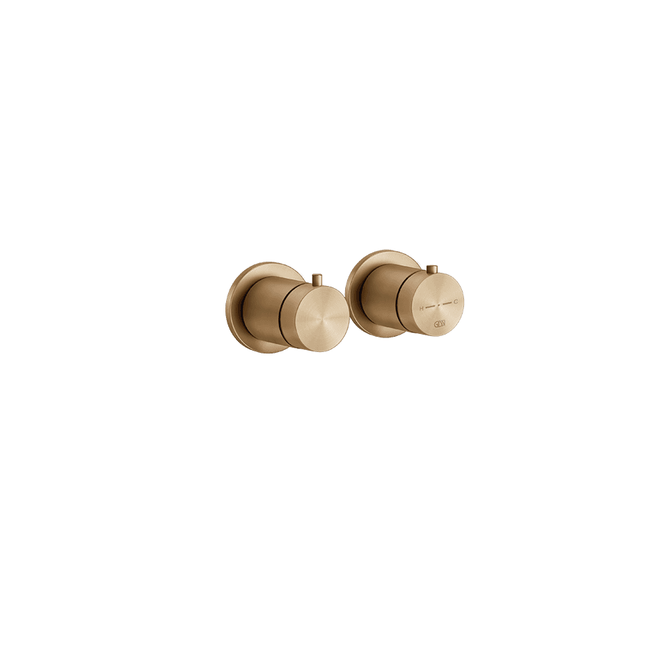 Gessi Shower Mixer 54236 in Warm Bronze Br. Pvd