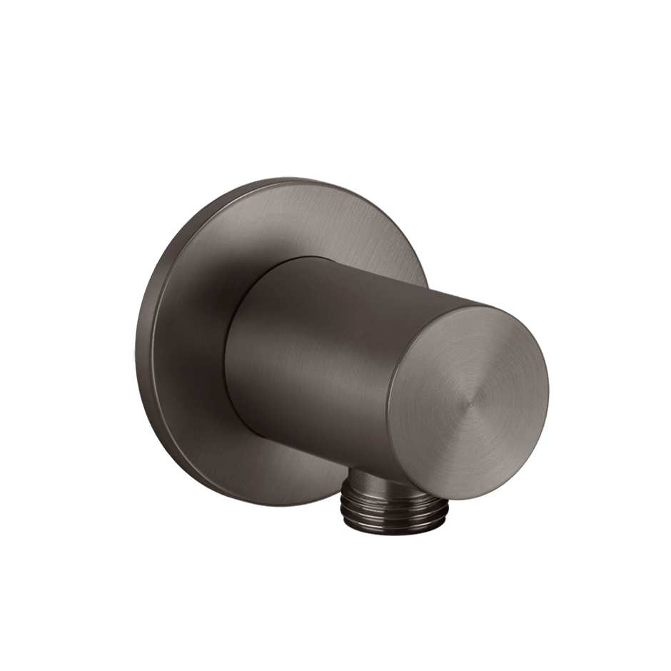 Gessi Water Outlet 54269 in Black Metal Br. Pvd