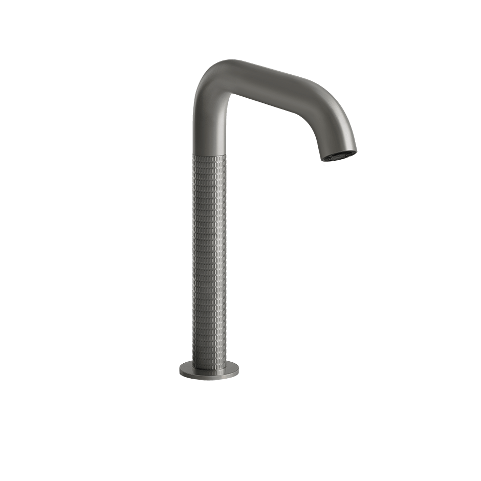 Gessi Electronic Mixer 54280 in Steel Brushed