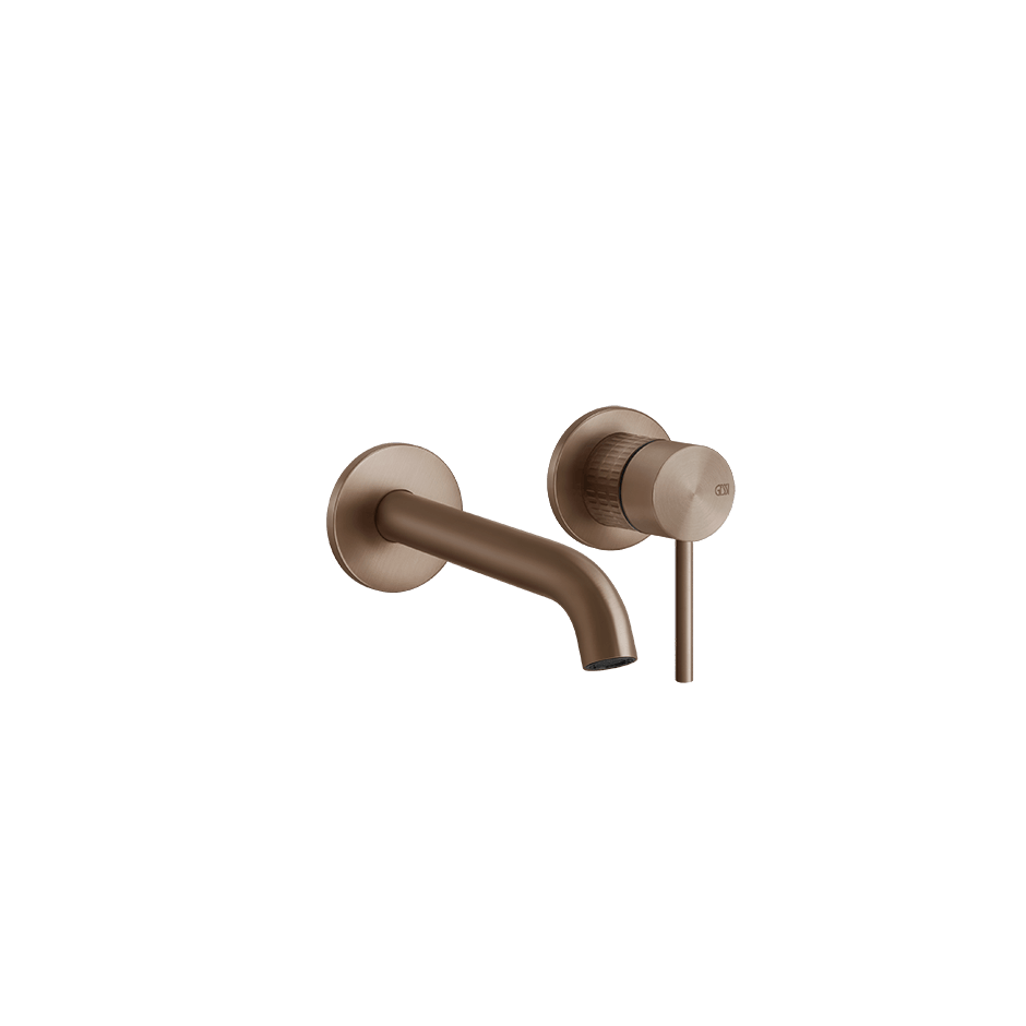 Gessi Washbasin Mixer 54283 in Copper Brushed Pvd