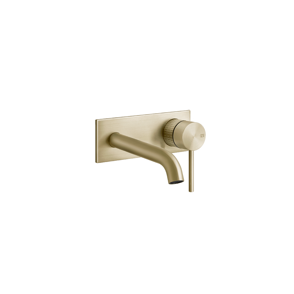 Gessi Washbasin Mixer 54288 in Brass Brushed Pvd