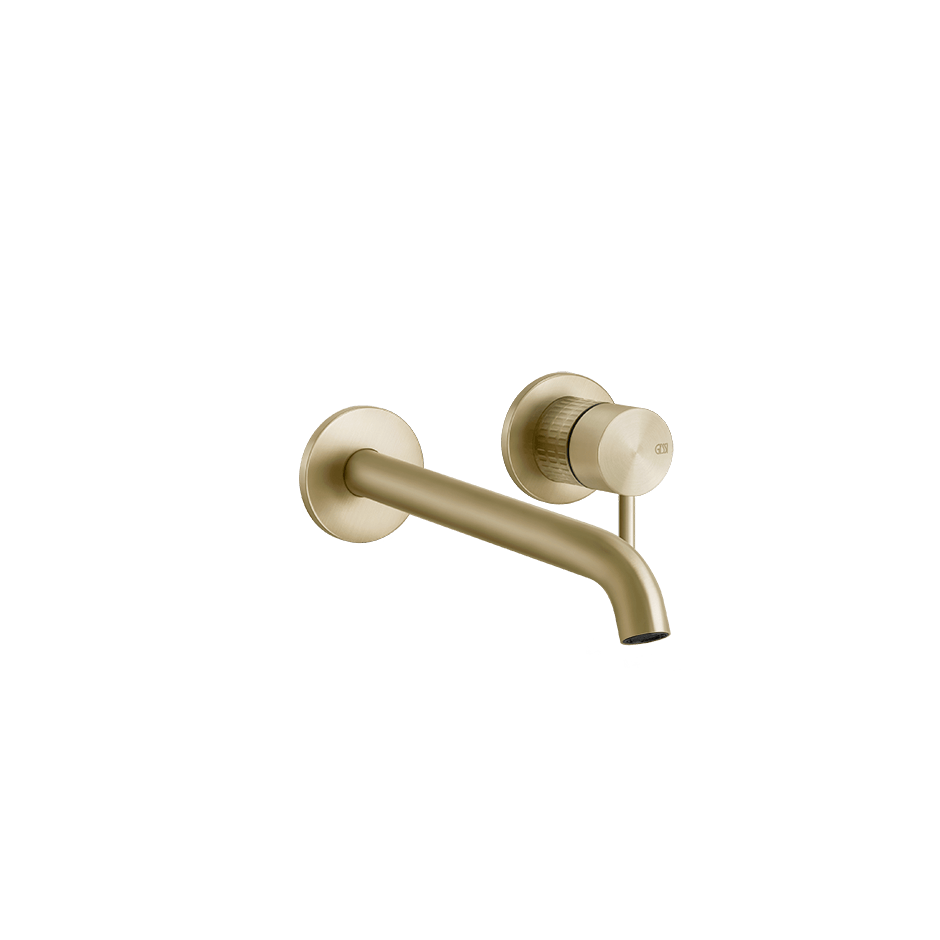 Gessi Washbasin Mixer 54289 in Brass Brushed Pvd