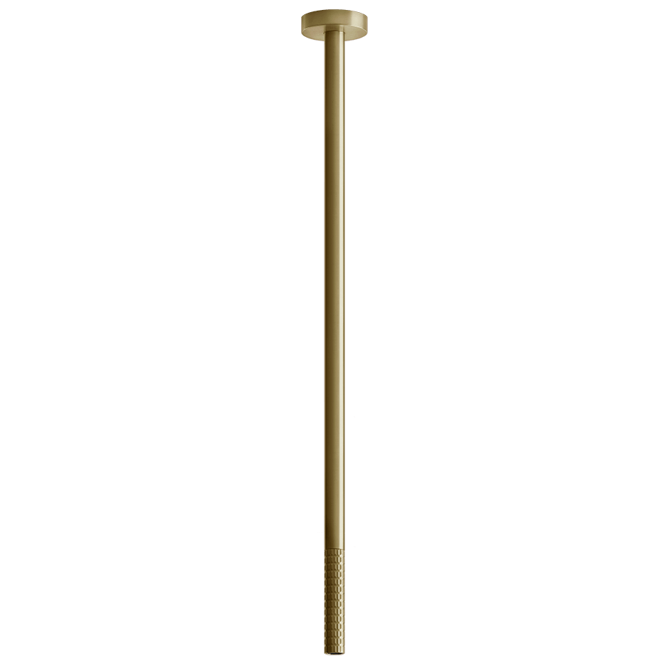 Gessi Basin Spout 54296 in Brass Brushed Pvd