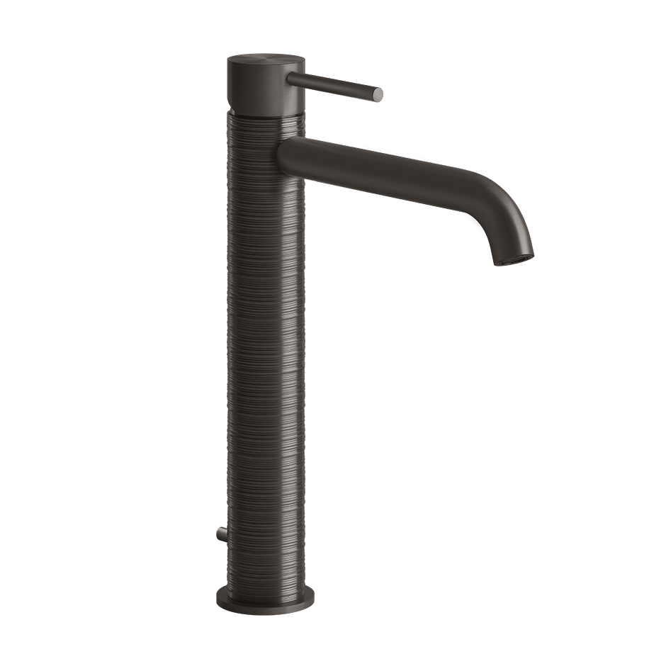 Gessi Washbasin Mixer 54303 in Black Metal Br. Pvd