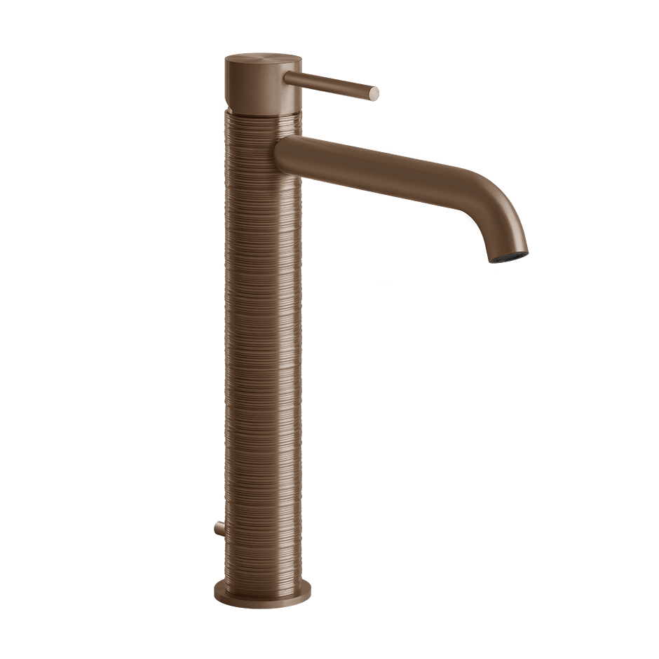 Gessi Washbasin Mixer 54303 in Copper Brushed Pvd