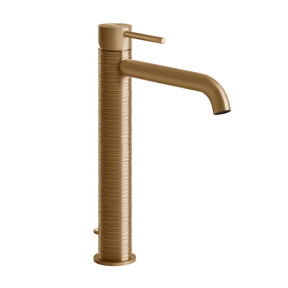 Gessi Washbasin Mixer 54303 in Warm Bronze Br. Pvd
