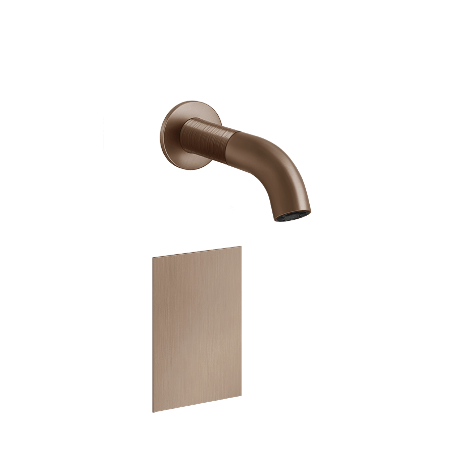 Gessi Electronic Mixer 54314 in Copper Brushed Pvd