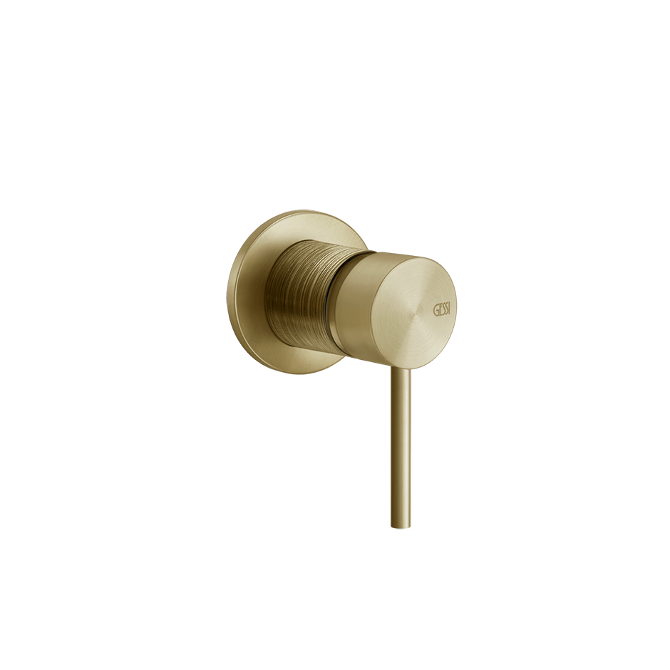 Gessi Separate Control 54319 in Brass Brushed Pvd
