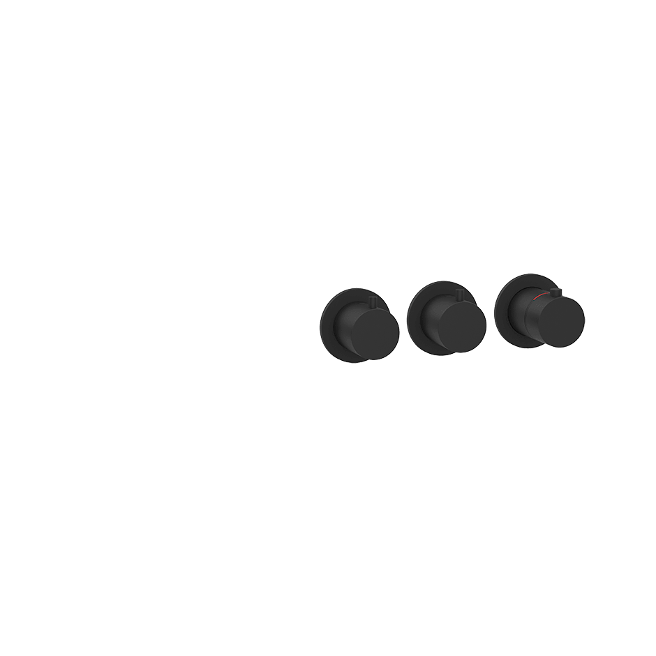 Gessi Shower Mixer 54334 in Matte Black