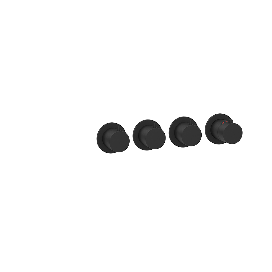 Gessi Shower Mixer 54336 in Matte Black