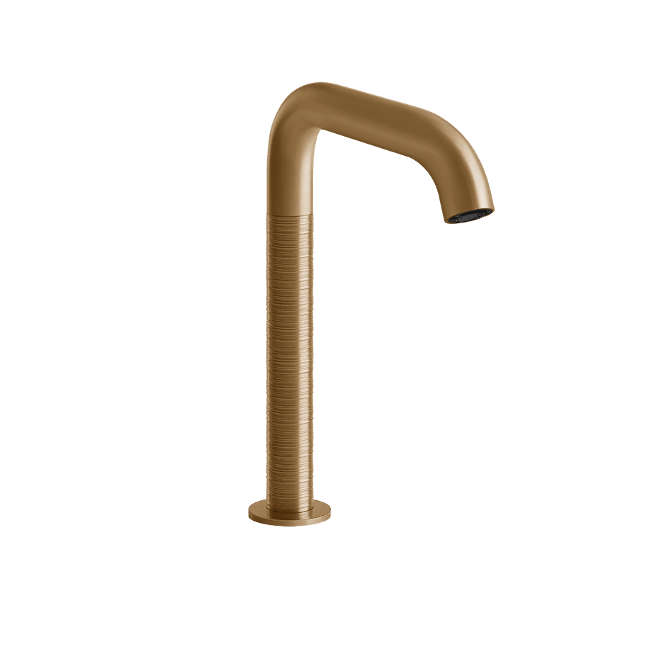 Gessi Electronic Mixer 54380 in Warm Bronze Br. Pvd