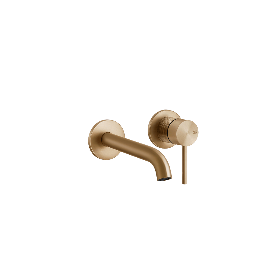 Gessi Washbasin Mixer 54386 in Warm Bronze Br. Pvd