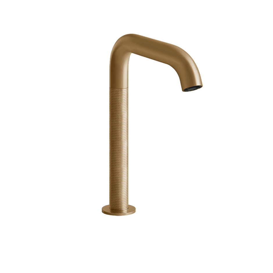 Gessi Electronic Mixer 54480 in Warm Bronze Br. Pvd