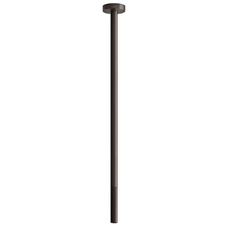 Gessi Basin Spout 54496 in Black Metal Br. Pvd