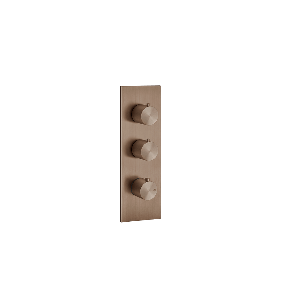 Gessi Shower Mixer 54514 in Copper Brushed Pvd