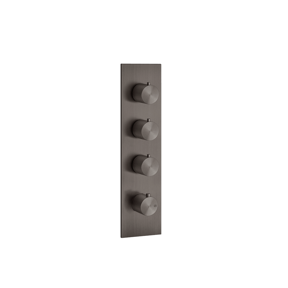 Gessi Shower Mixer 54516 in Black Metal Br. Pvd